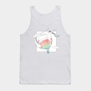 Pegasus on an airballoon Tank Top